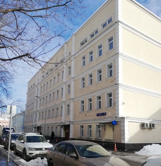 фасад дома, здание по адресу г Москва, Озерковский пер, д 3 